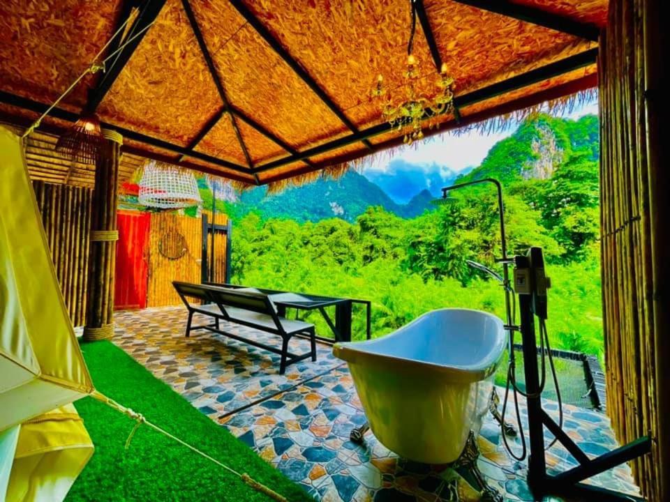 Hotel Bridge Hill Cafe Glamping à Khao Sok National Park Extérieur photo